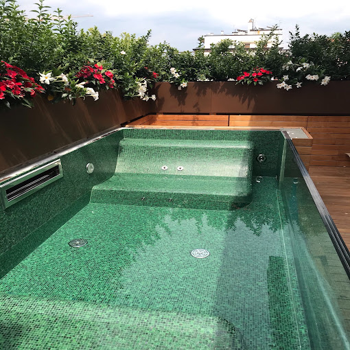 Copertura e vano tecnico — Piscine Dalla Bona